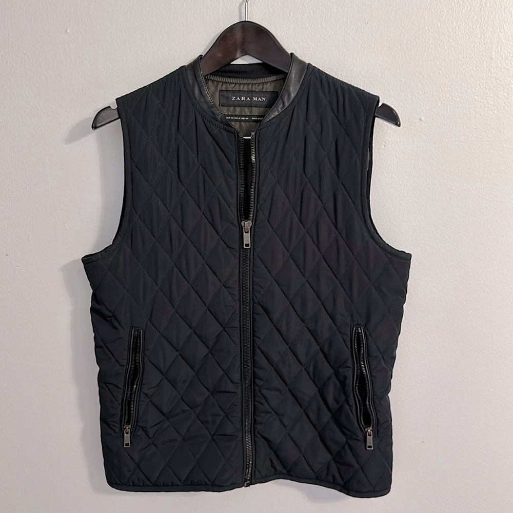 Quilted Zipper Vest